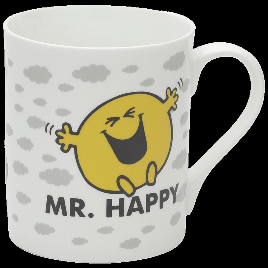 Claycraft Ceramic Milk Mug - Mr Happy