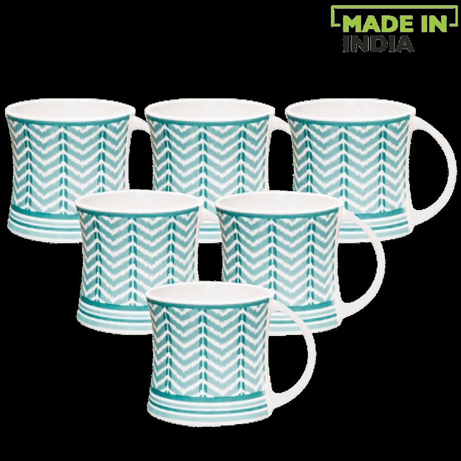 Claycraft Diamond Coffee Mugs Set - Hilton 387