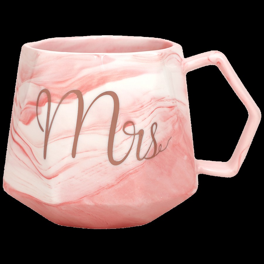 DP Mrs Printed Ceramic Coffee Mug - For Tea