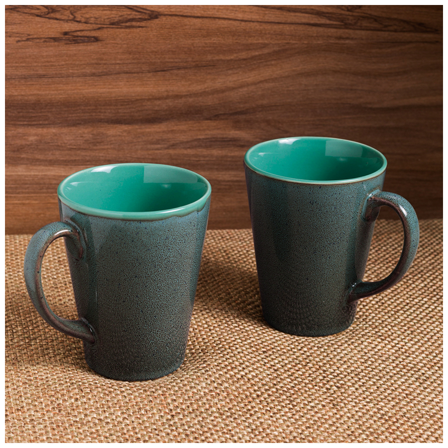 ExclusiveLane Ceramic Coffee Mugs - Blues Of Sky