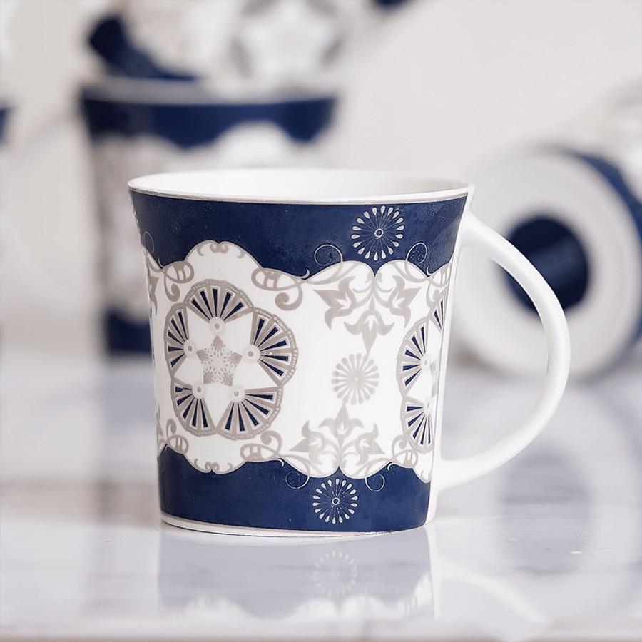 Femora Bone China Tea Cup Set - Handcrafted Ceramic