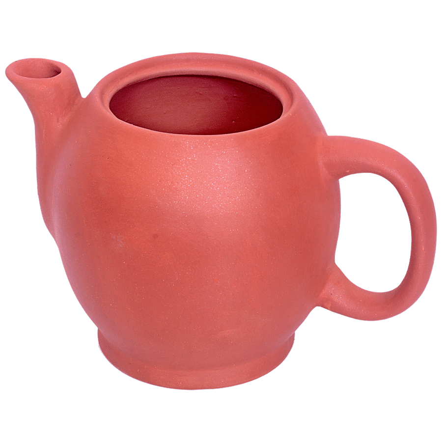 NY VENTURE Clay Tea Set - Glazed