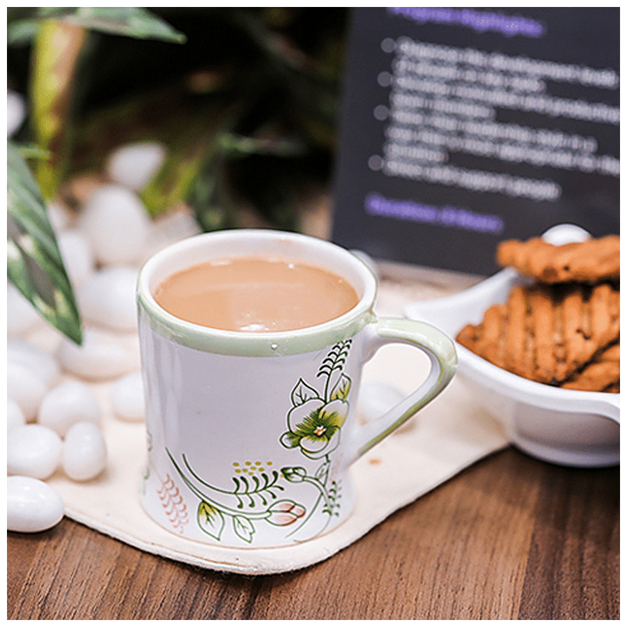 Parka Chai/Tea/Coffee Cups - Green Flower