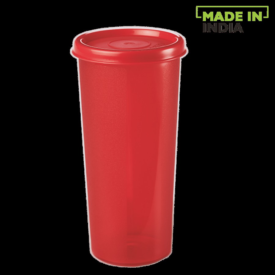 Polyset Magic Seal Plastic Tumbler Royal - Red