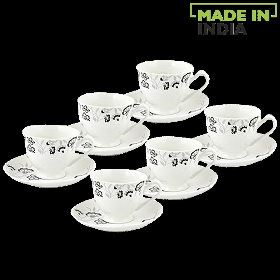 Raja Chai/Tea/Coffee Cups & Saucer - Chain Series