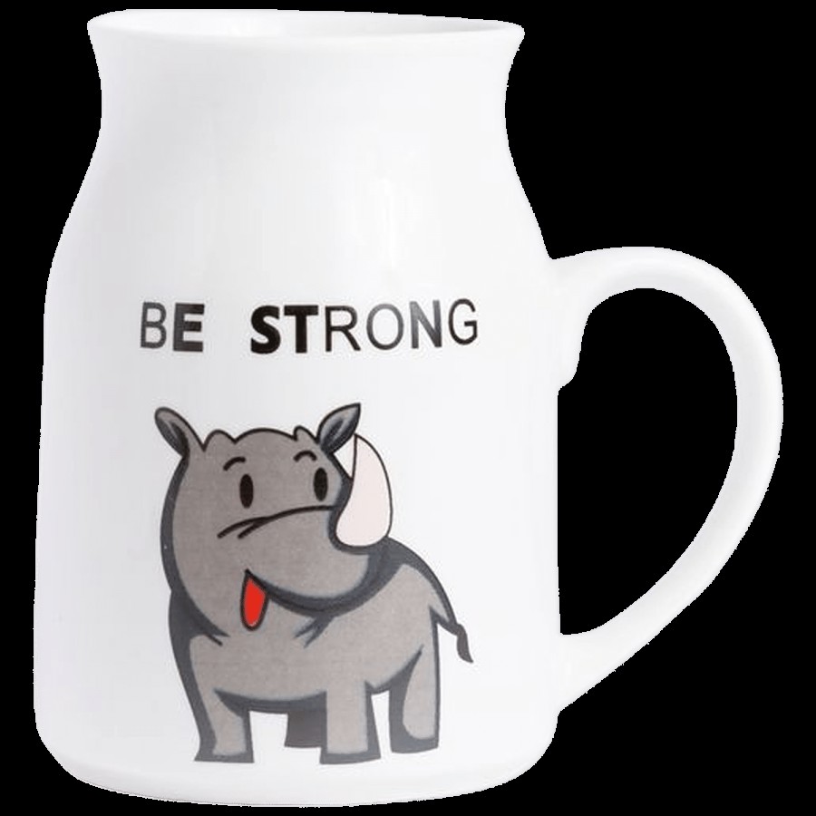 Tibros Be Strong Milk Mug - Imperial Series