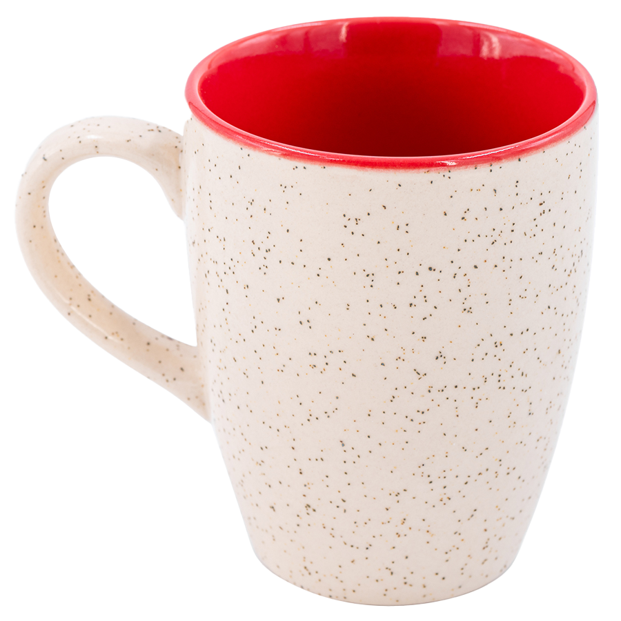 Tibros Ceramic Stoneware Sparkle 1116 Single Tea/Coffee Mug - Lightweight