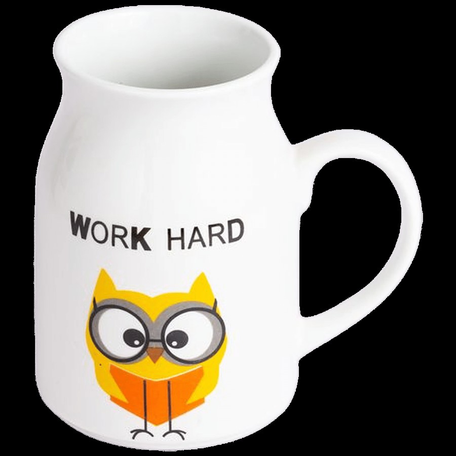 Tibros Work Hard Milk Mug - Imperial Series