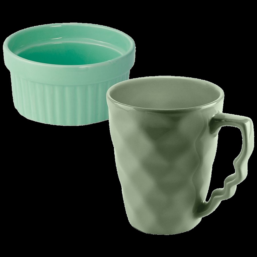 Urban Chef Bowl & Mug Set - Sea Green