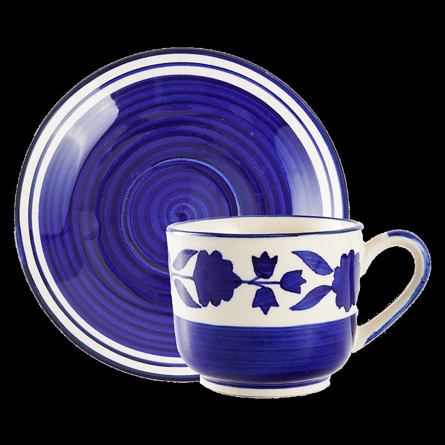 bb home Earth Tea Cup & Saucer Set