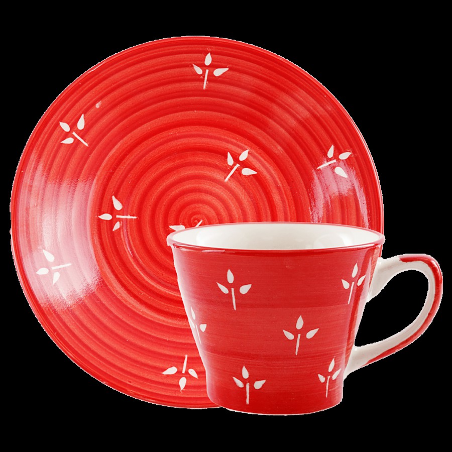 bb home Earth Teacup & Saucer Set