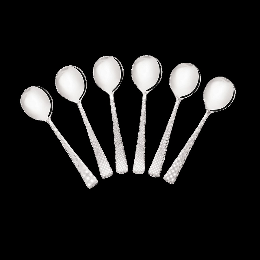 Anjali Stainless Steel Baby Soup Spoon - Sunday Sapphire