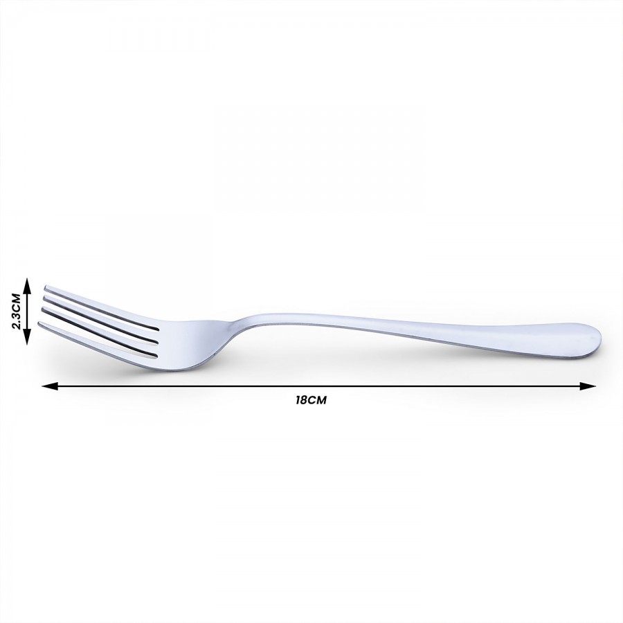 Anjali Stainless Steel Dessert Fork - Wednesde