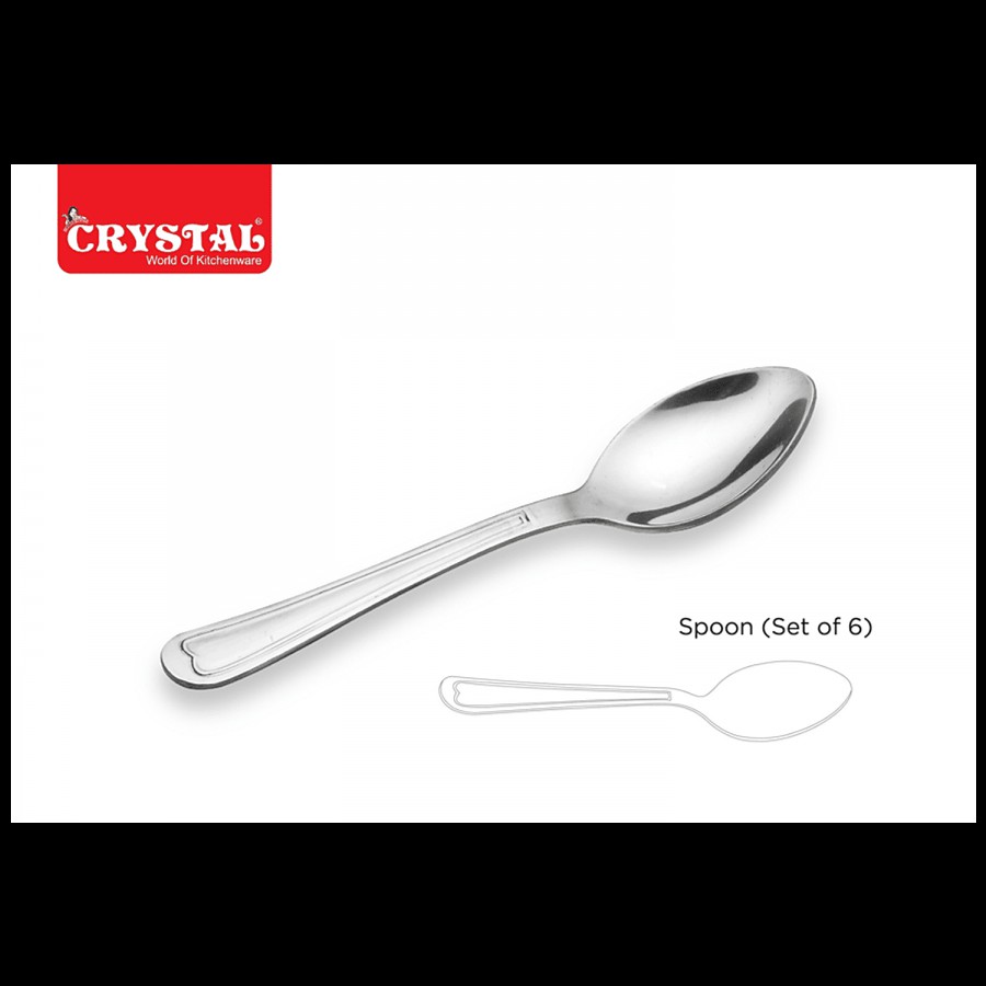 Crystal SS SLEEK DESSERT SPOON