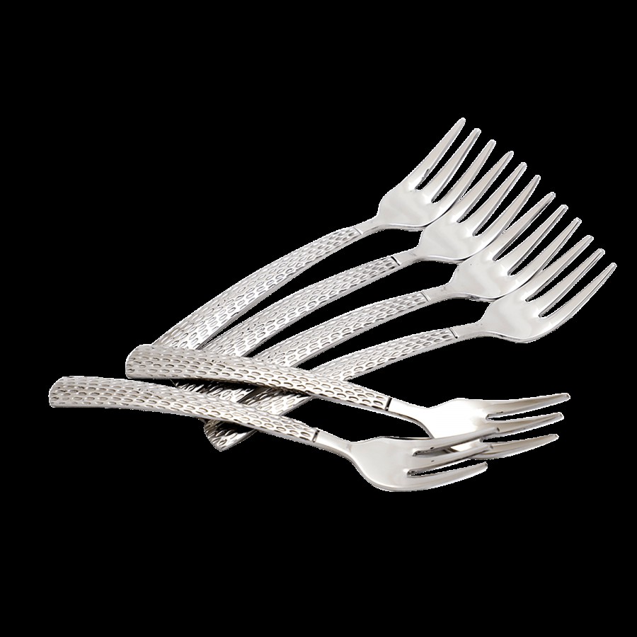 FNS Madrid Stainless Steel - Fruit Fork Set