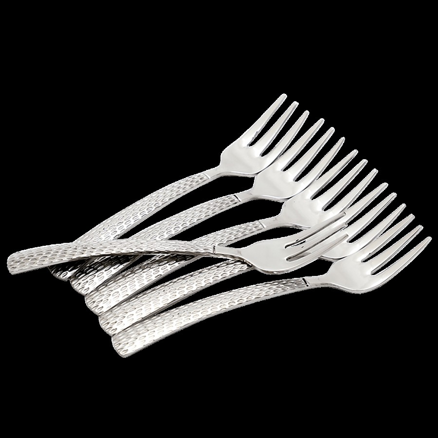 FNS Madrid Stainless Steel - Fruit Fork Set