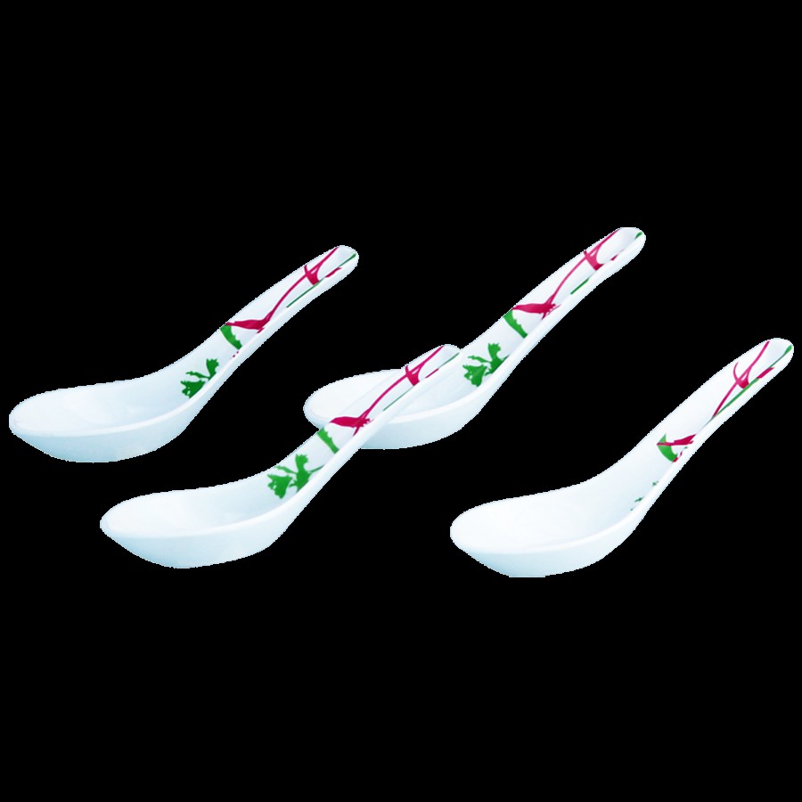 Iveo  100% Melamine Soup Spoon STS Set