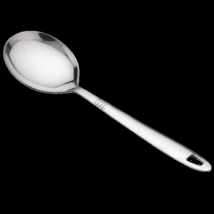 Kitchen Essentials Stainless Steel Oval Serving Spoon