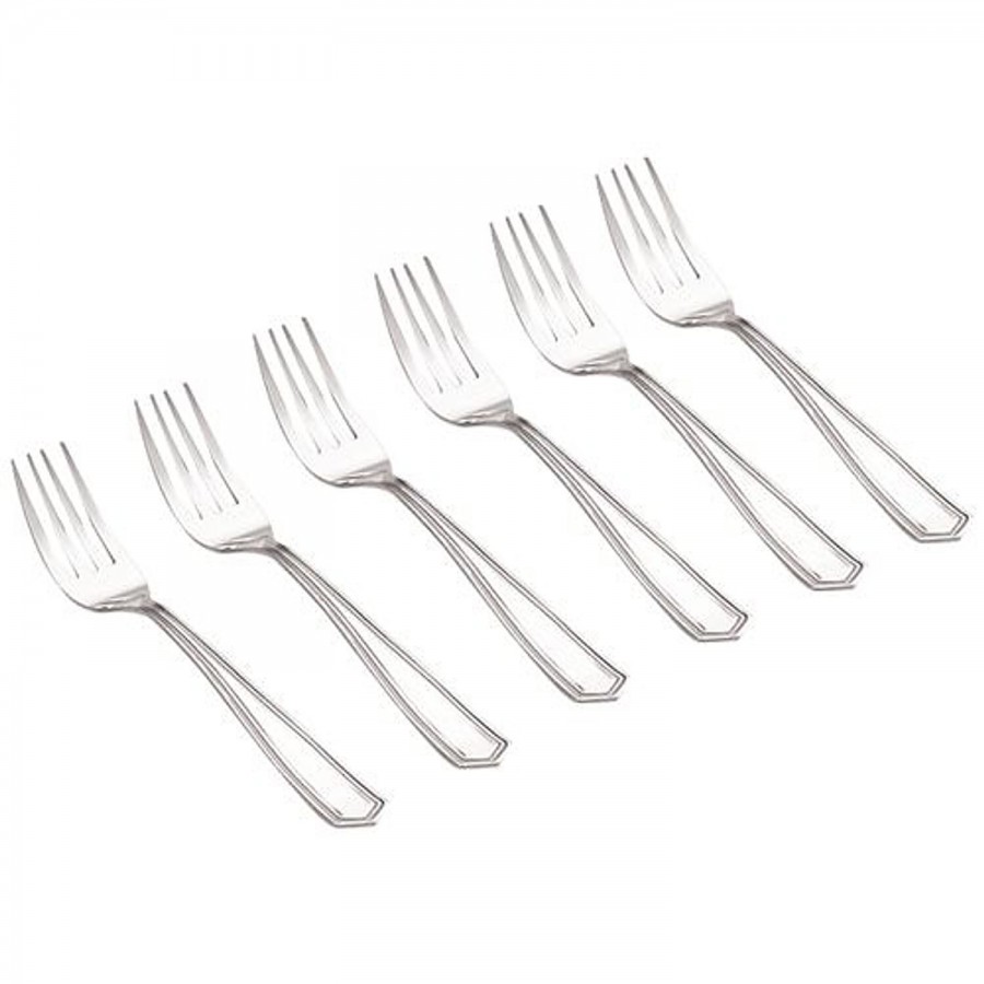 Neelam Stainless Steel Crest Dinner Fork