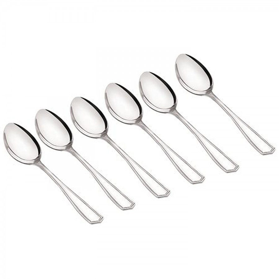 Neelam Stainless Steel Crest Dinner Spoon