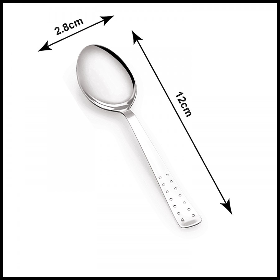 Petals Stainless Steel 12 Cm Coffee Spoon - Dott