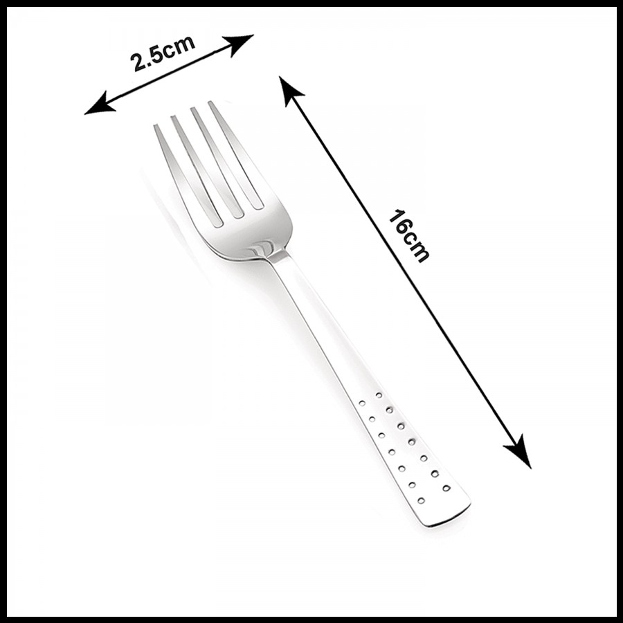 Petals Stainless Steel 16 Cm Master Fork - Dott