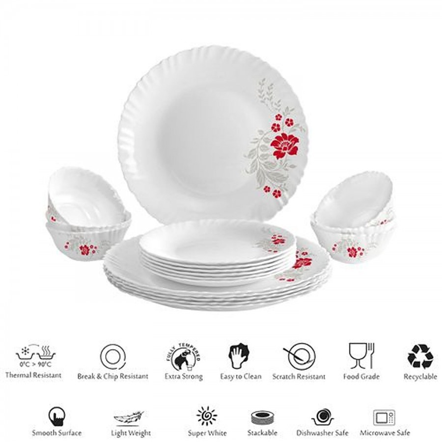 Cello Cello Dinner Set - Opalware