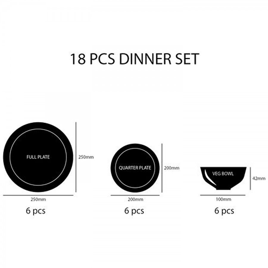 Cello Dinner Set - Opalware