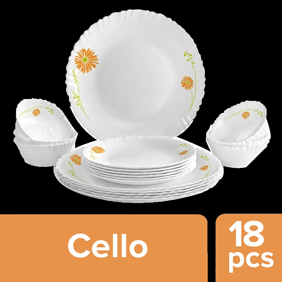 Cello Dinner Set - Opalware