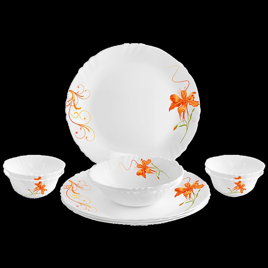 Cello Dinner Set - Opalware