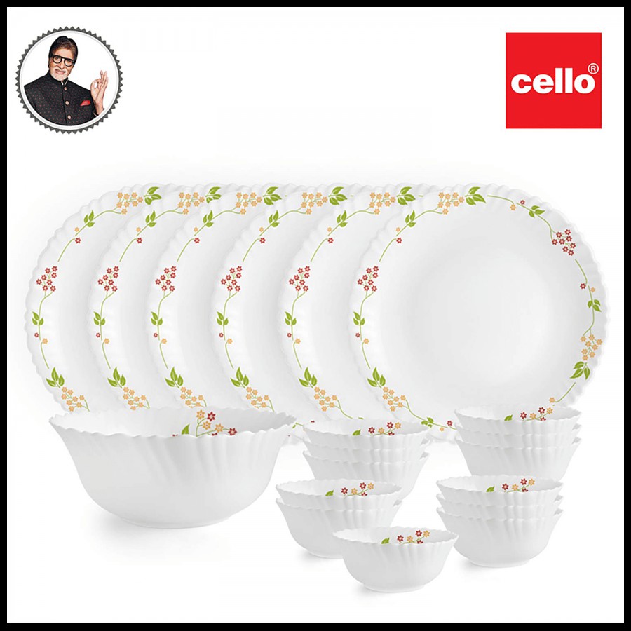 Cello Dinner Set - Opalware