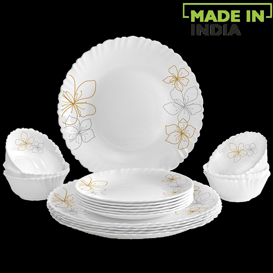 Cello Dinner Set - Opalware