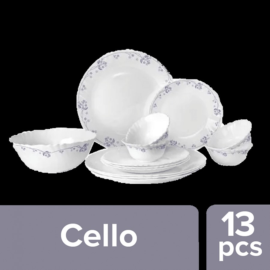 Cello Dinner Set - Opalware