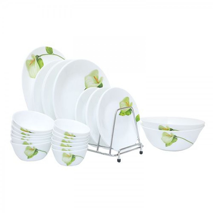 Laopala Diva Opalware Ivory 2 Dinner Set - Ivory Blush