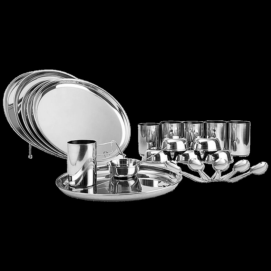 Omega Dinner Set - Stainless Steel