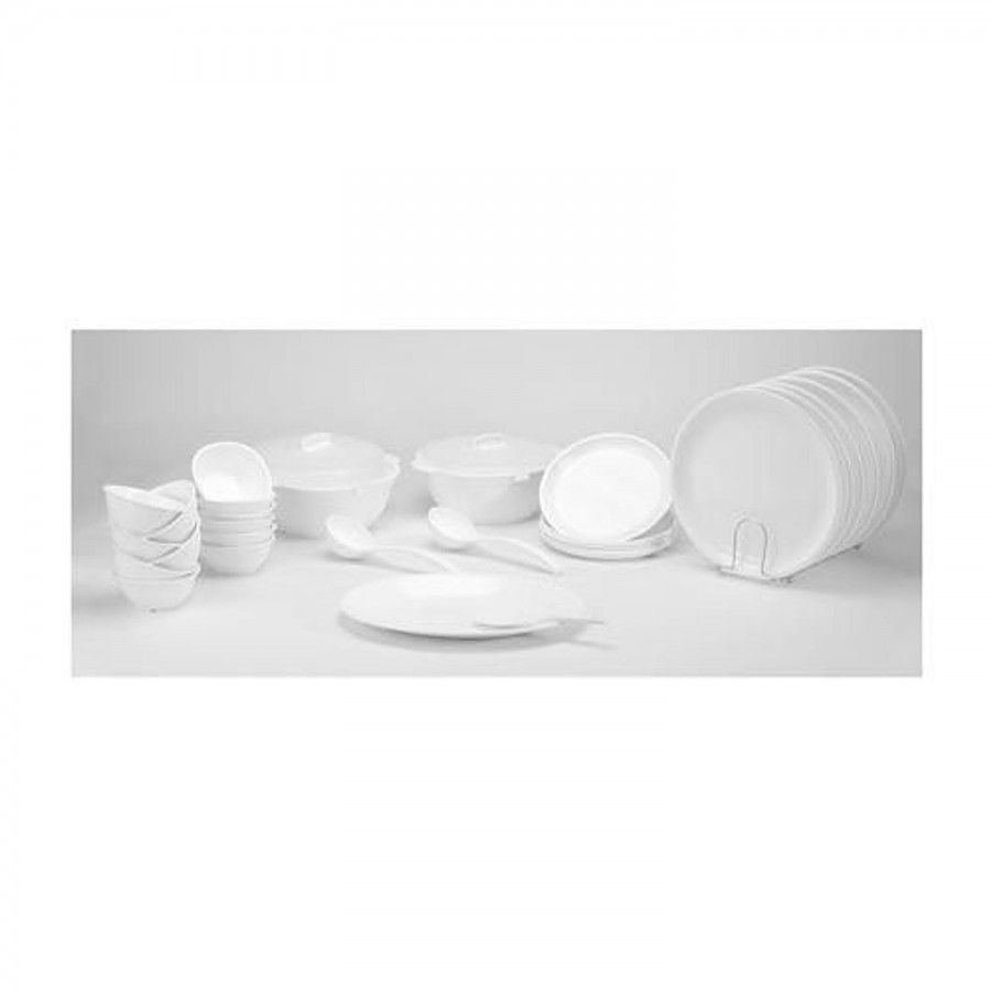 Signoraware Dinner Set Round - White 203