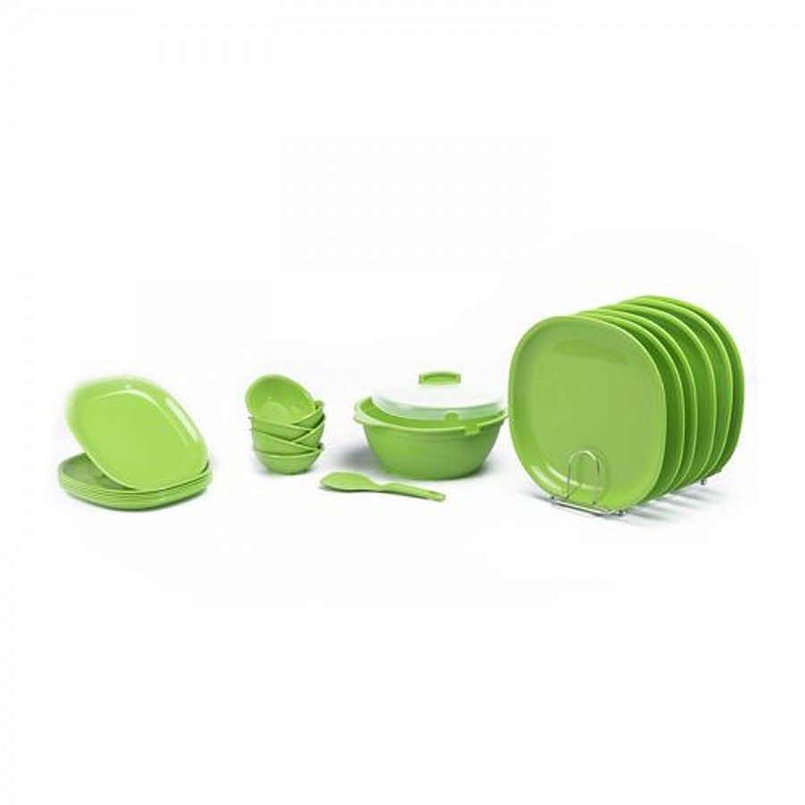 Signoraware Dinner Set Square - Green 206