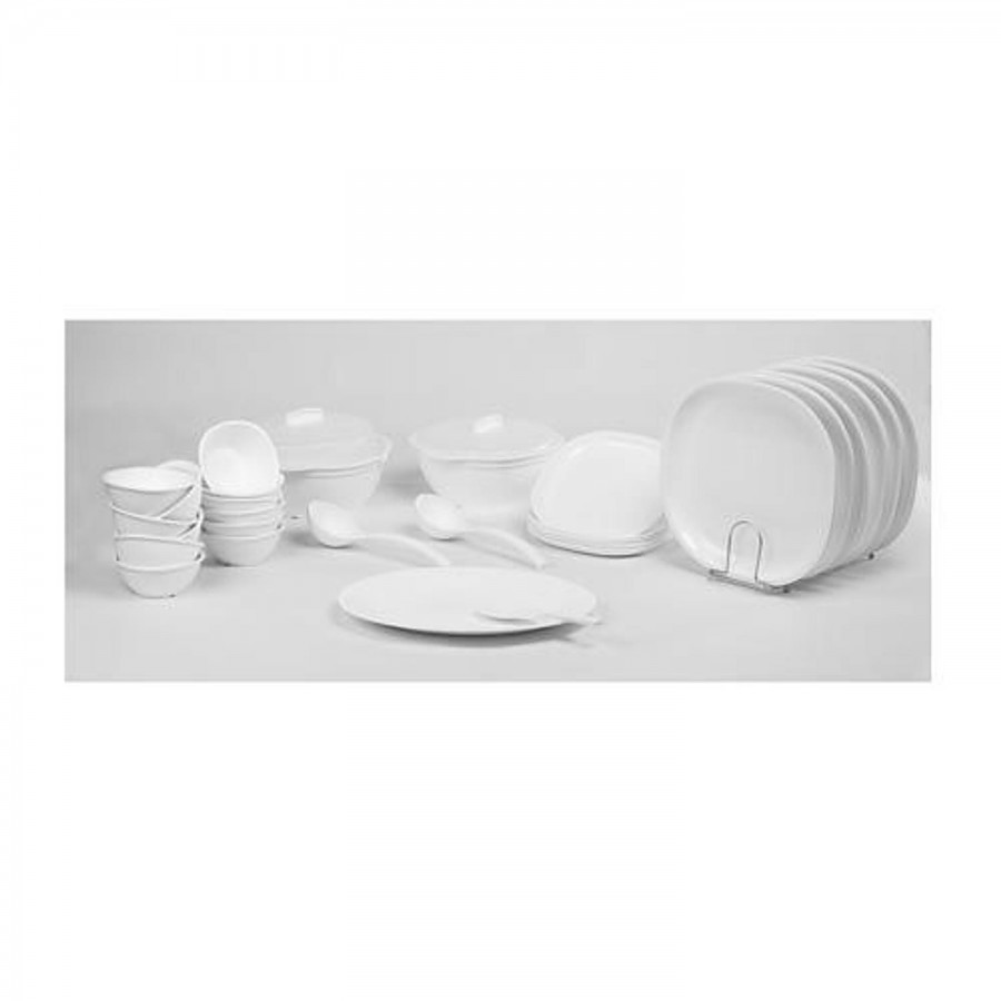 Signoraware Dinner Set Square - White 208