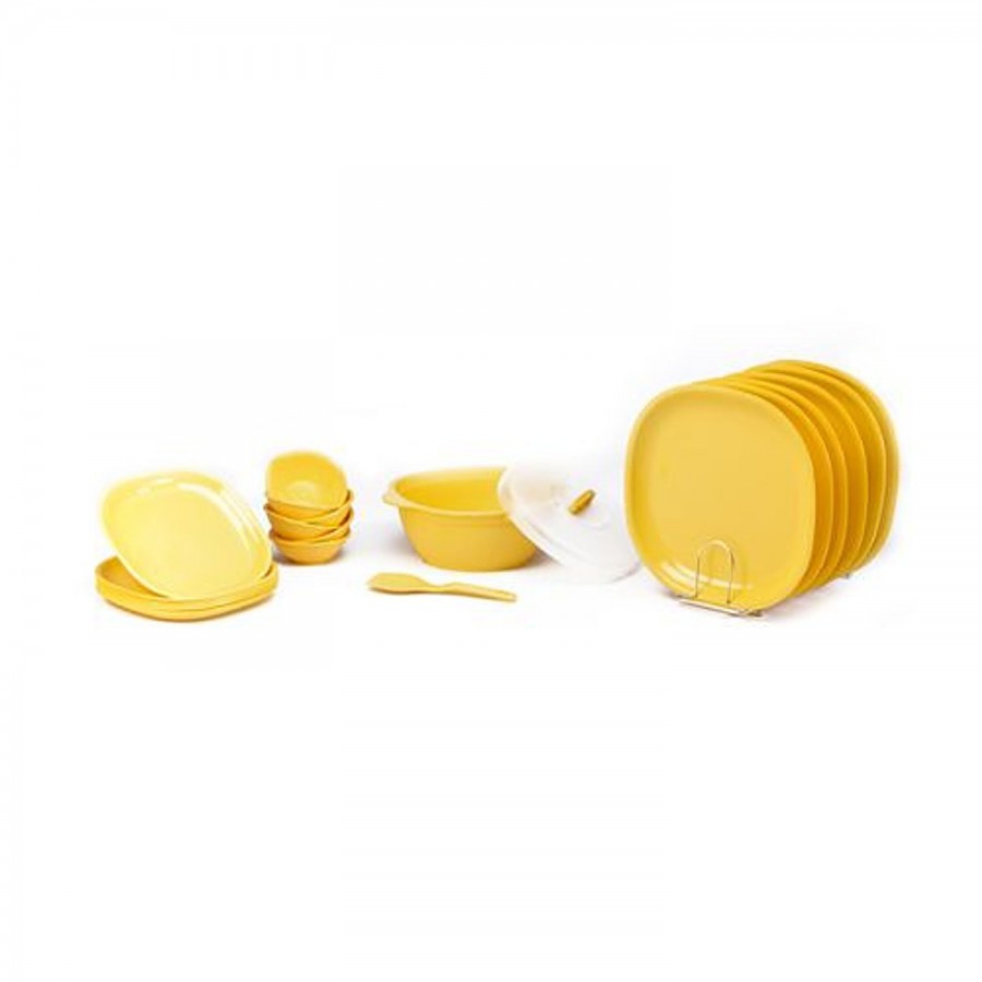 Signoraware Dinner Set Square - Yellow 206