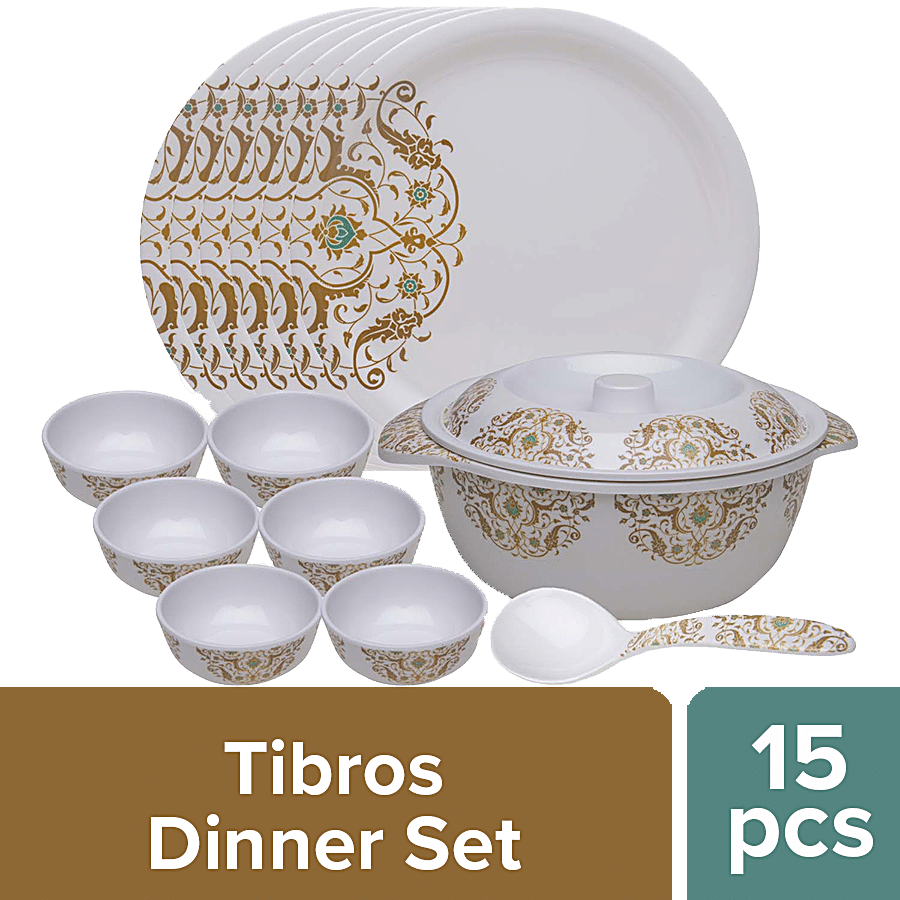 Tibros Dinner Set - Melamine