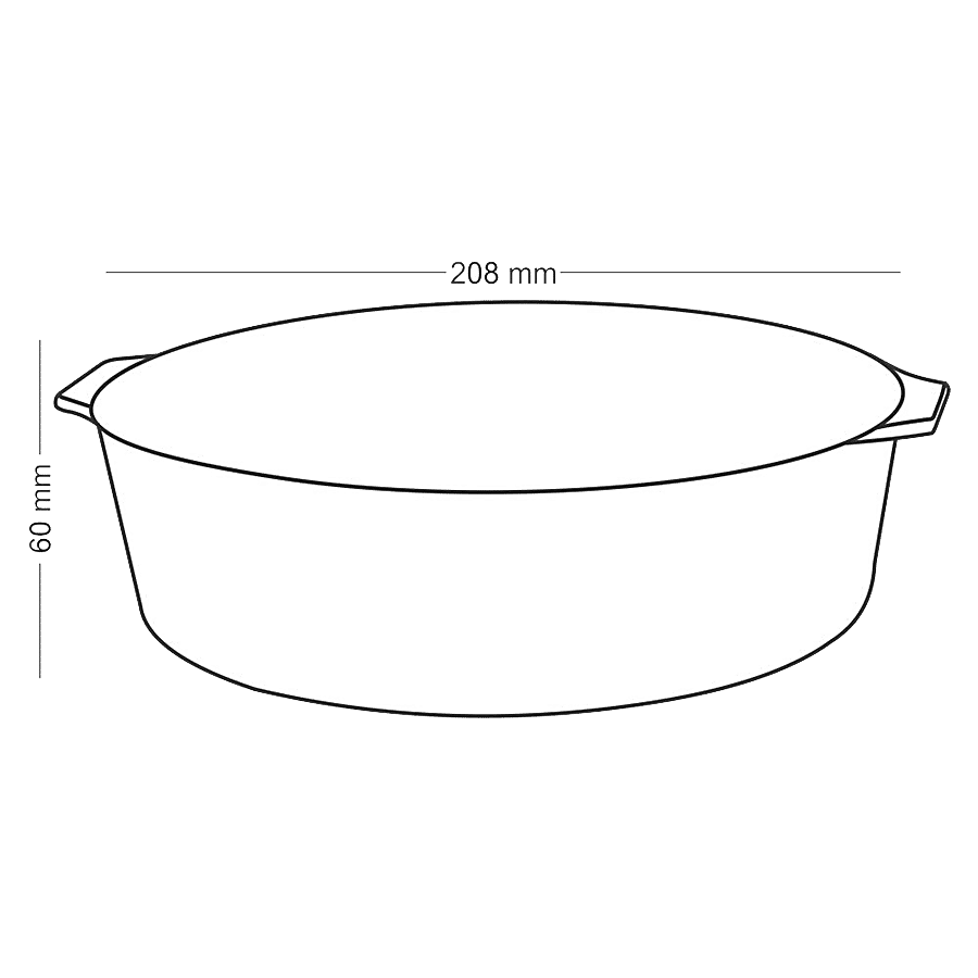 Borosil Glass Dish -  Transparent