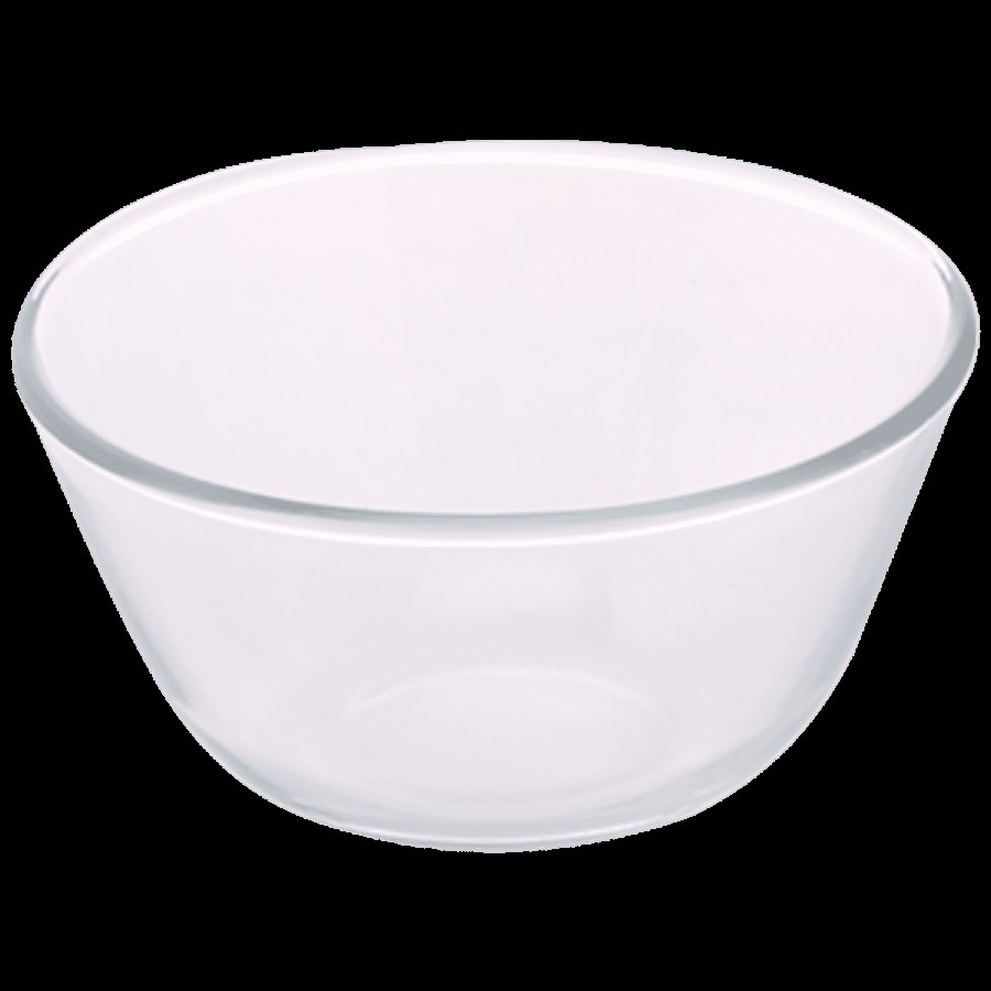 Borosil Glass Mixing Bowl - Oven & Microwave Safe