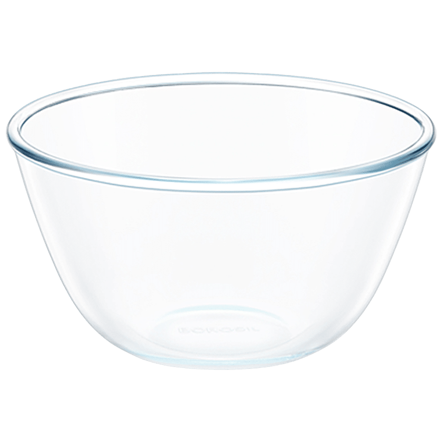 Borosil Glass Mixing & Serving Bowl - Oven & Microwave Proof