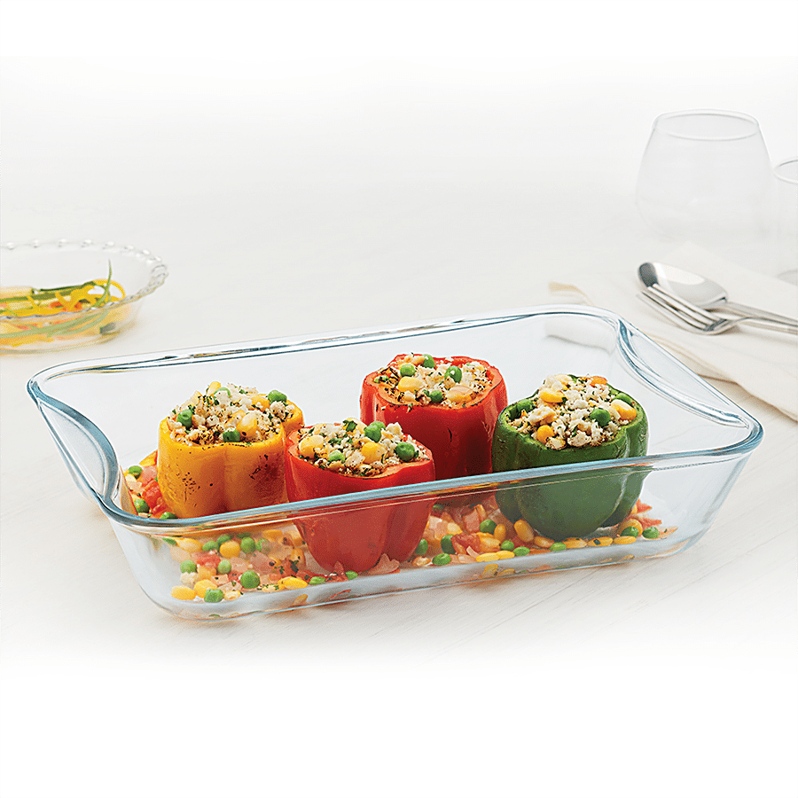 Borosil Rectangular Baking Dish - Borosilicate Glass