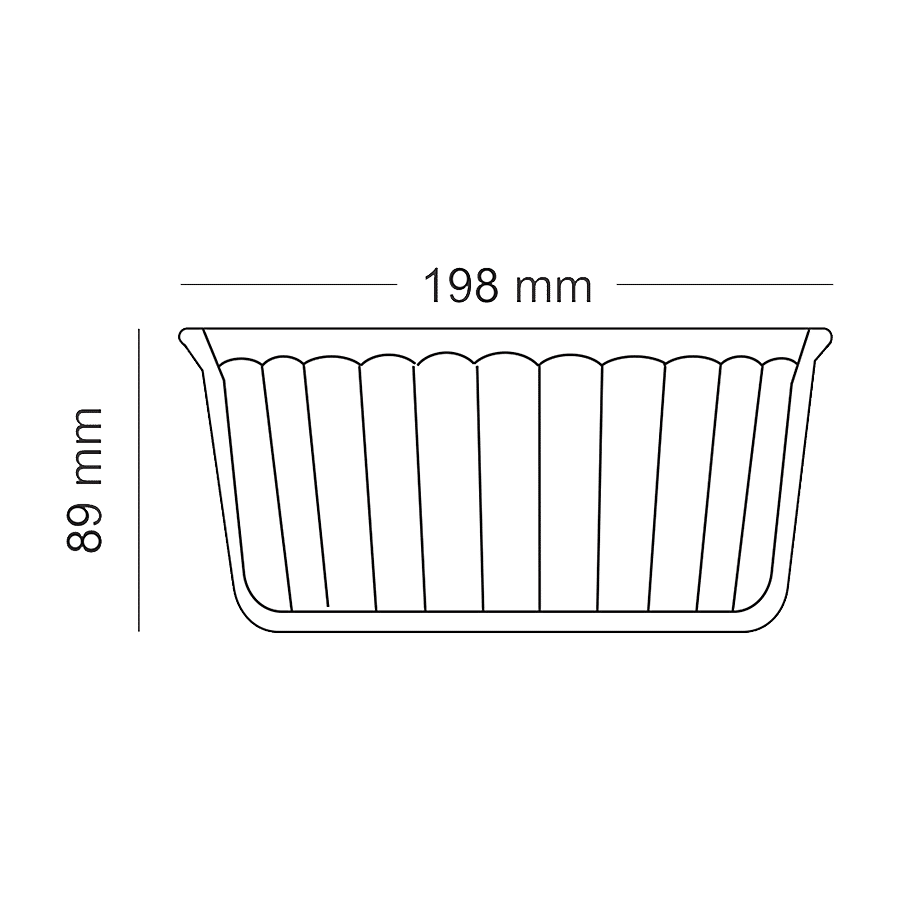 Borosil Souffle Dish - Rectangle