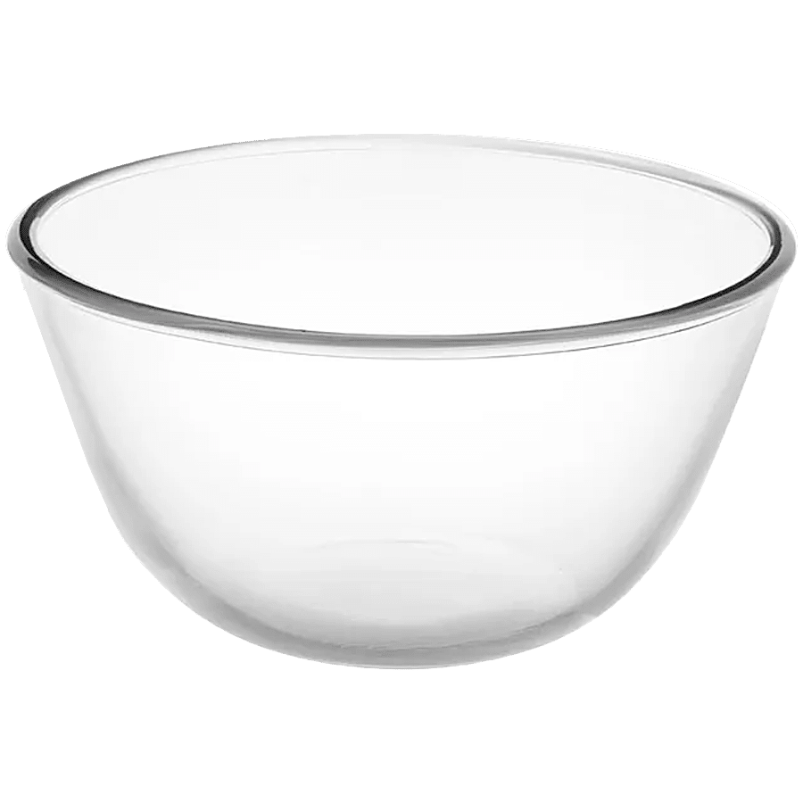 Cello Glass Bowl For Mixing/Serving - Borosilicate