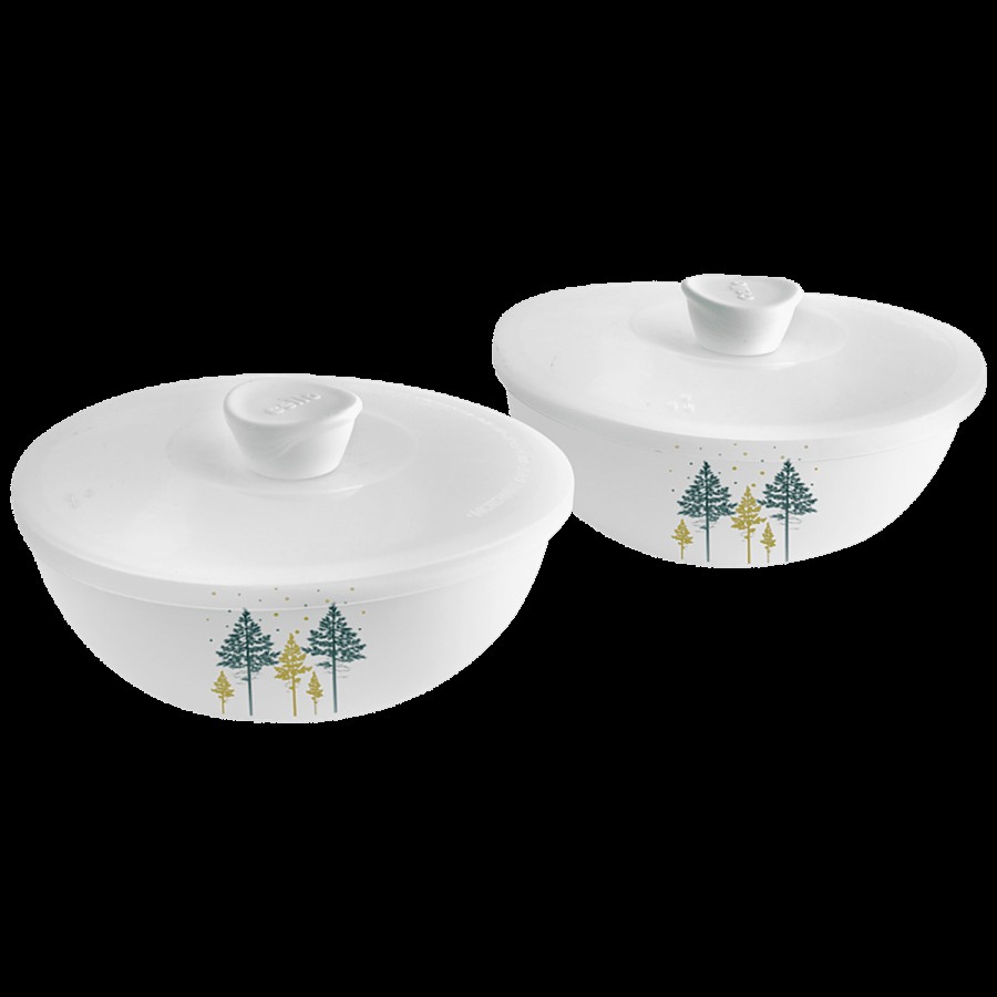 Cello Mixing Bowl With Lids Set - Opalware