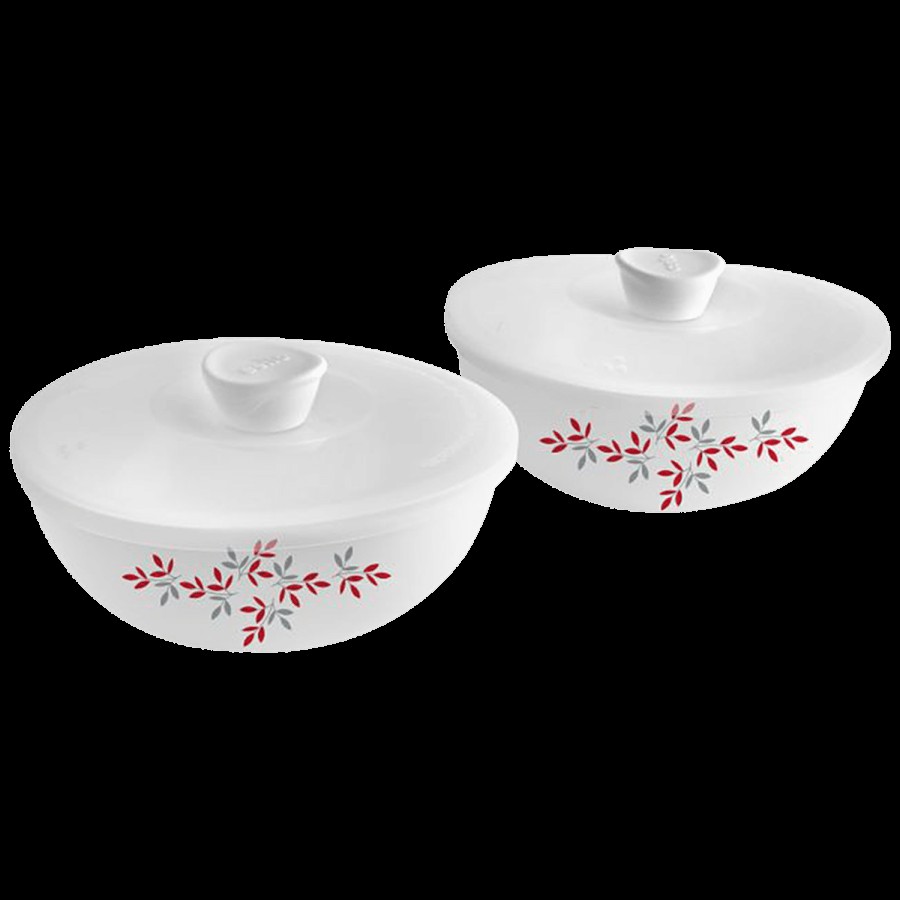 Cello Mixing Bowl With Lids Set - Opalware