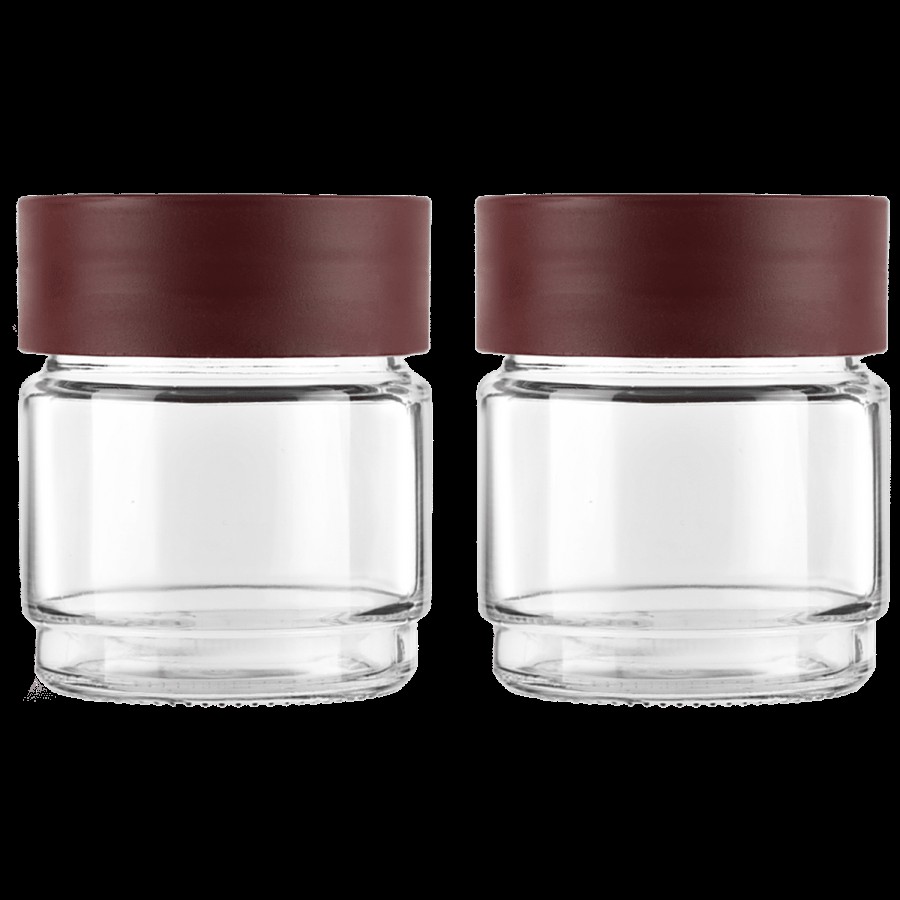 Cello Modustack Glassy Storage Jar - 500 ml