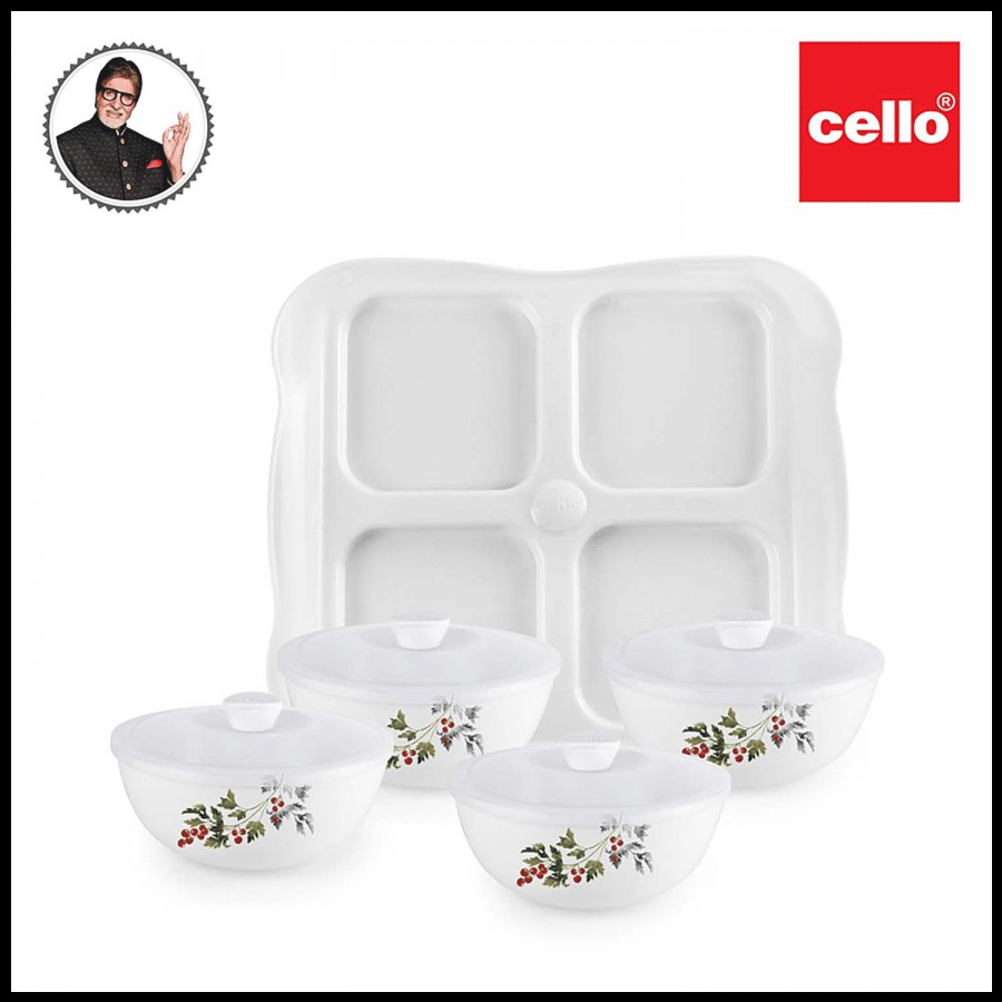 Cello Opalware Dry Fruit Set - Dazzle